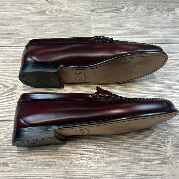 Classic Oxblood G.H. Bass Weejuns Loafers - Picture 5 of 9
